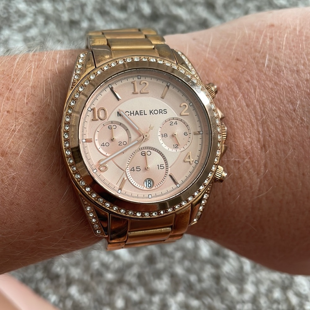 Michael Kors Rose Gold Watch